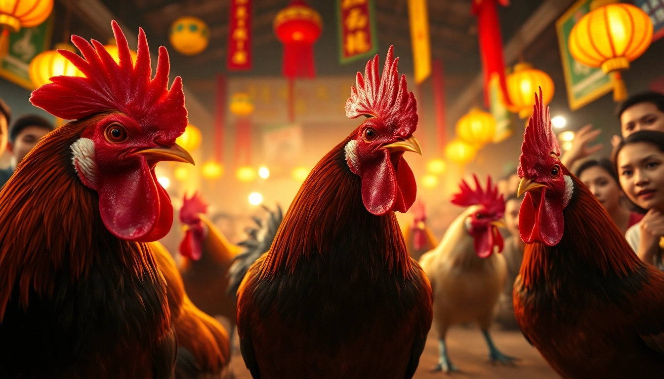 Experience the thrill of cockfighting at sv368win.live with engaging live action.
