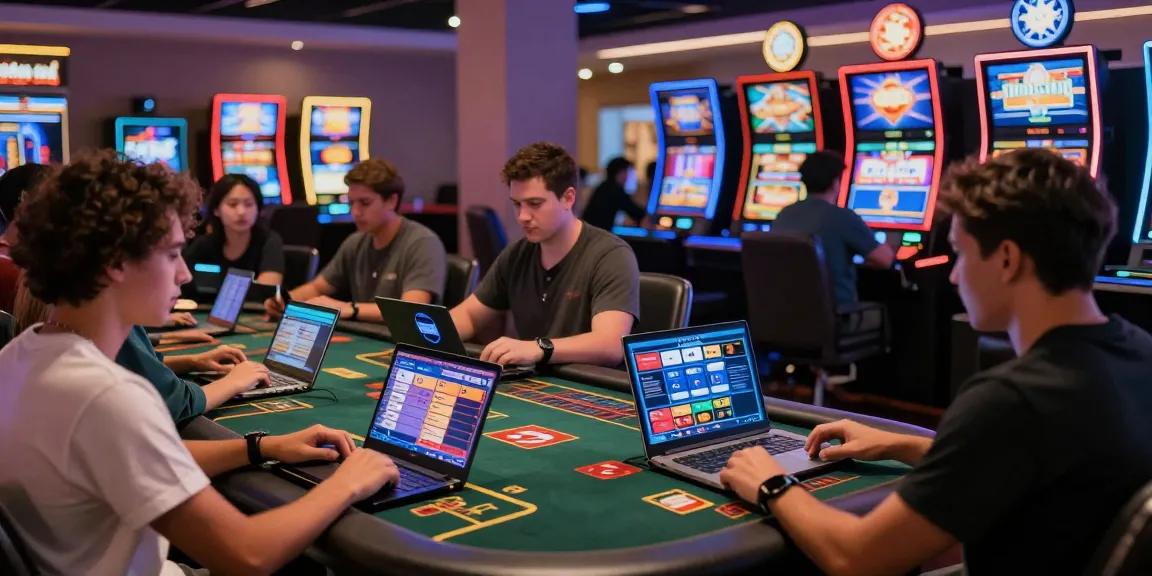 Exciting gaming experience at credit card casinos showcasing modern devices and Visa, Mastercard payments from https://scoarch.org.uk.