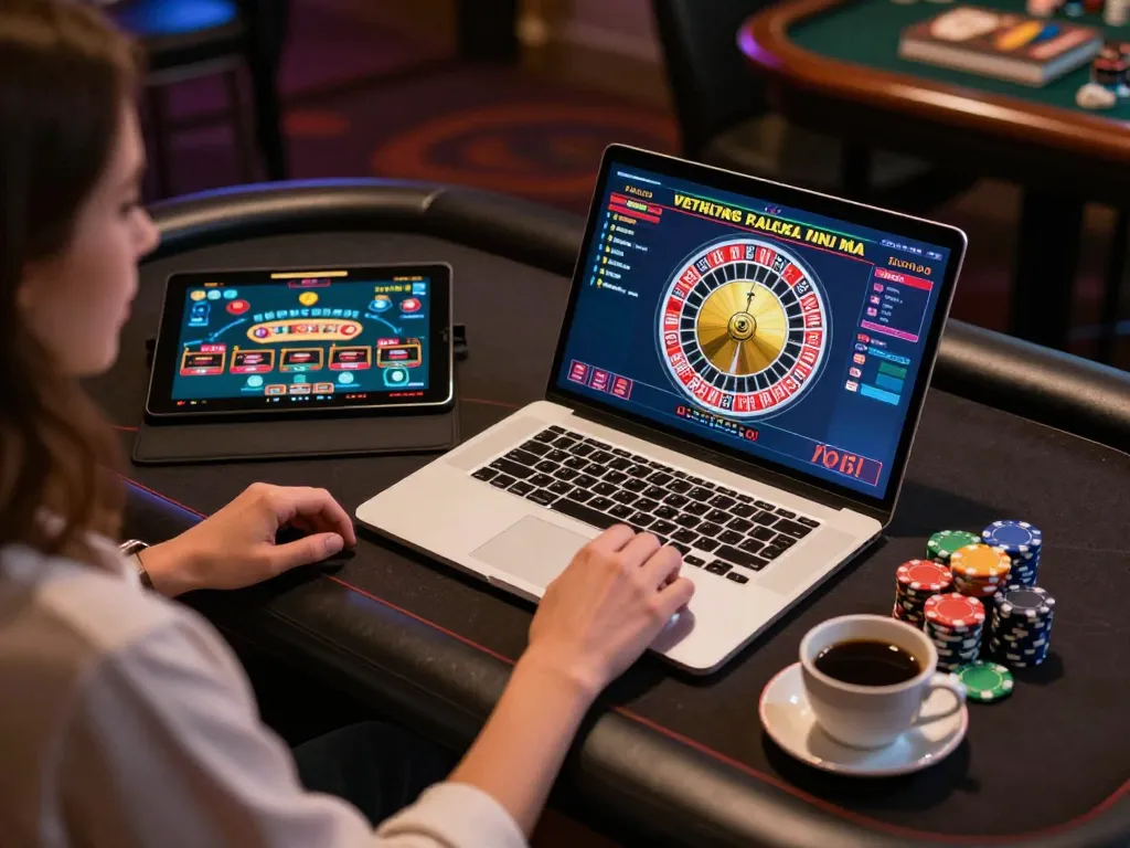 Engage in online gaming on https://da88up.com/ with dynamic roulette gameplay setup and cozy atmosphere.