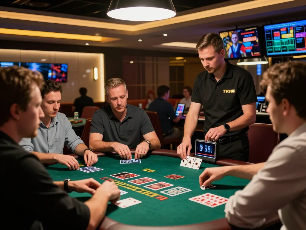 TR88 players enjoy live dealer blackjack, showcasing engagement and excitement.