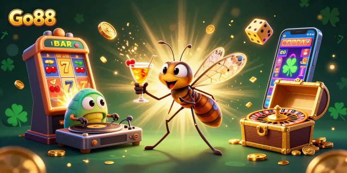 Experience thrilling gameplay at Go88 with dynamic characters and exciting casino elements.
