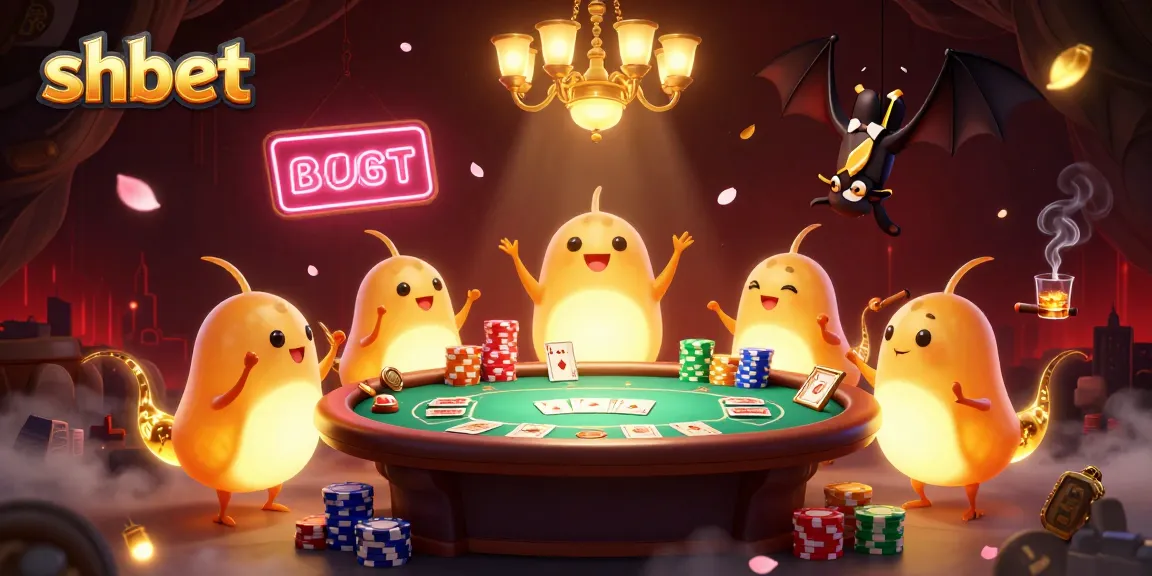 Experience the excitement of shbet casino with vibrant glowworms lighting up the game!