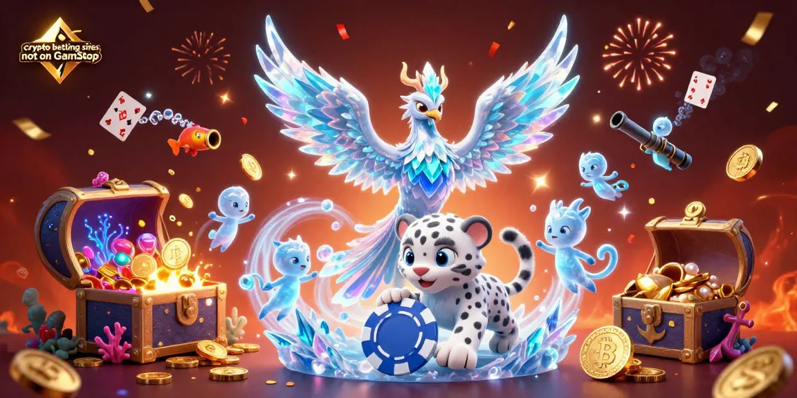 Experience thrilling action at crypto betting sites not on GamStop with dynamic 3D characters and festive gaming elements.