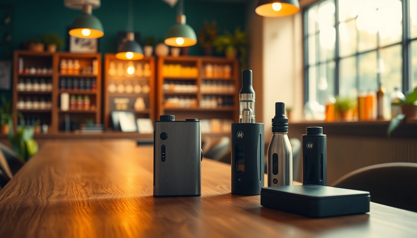 Shop quality THC vape for sale near Manchester in a modern, cozy vape shop environment.