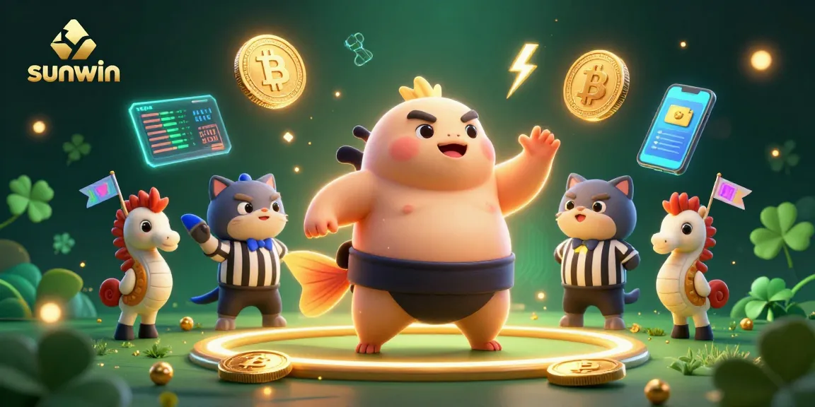 Experience thrilling gameplay with sunwin's dynamic casino elements in a vibrant underwater scene.