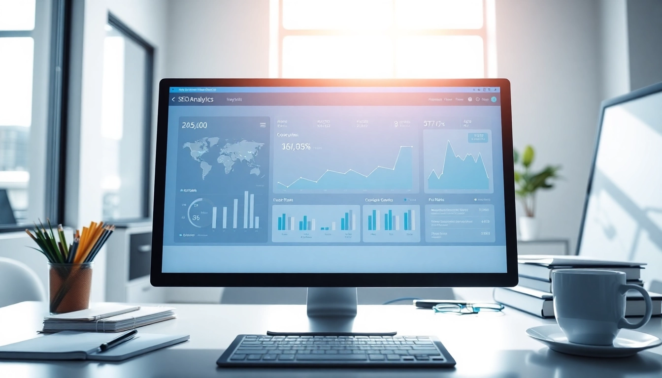 Analyze your SEO Rank performance with a professional dashboard and tools.