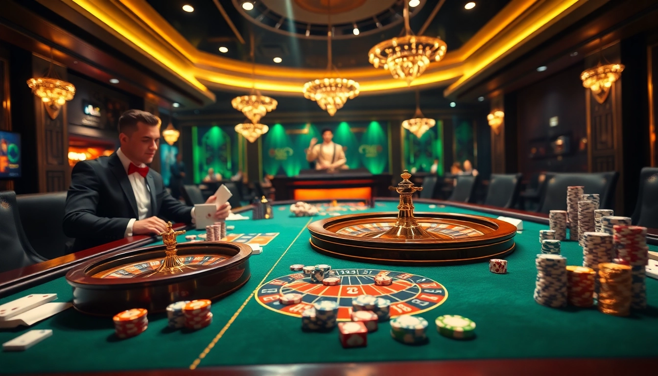 Experience winning moments at LC88 with sophisticated gaming tables and exciting casino action.