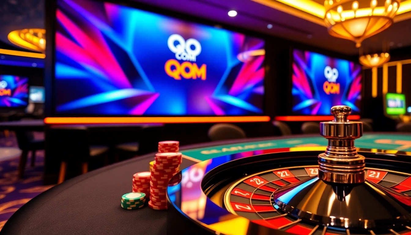 Experience the thrill of betting with QQ88 COM's vibrant casino atmosphere and advanced gaming interface.