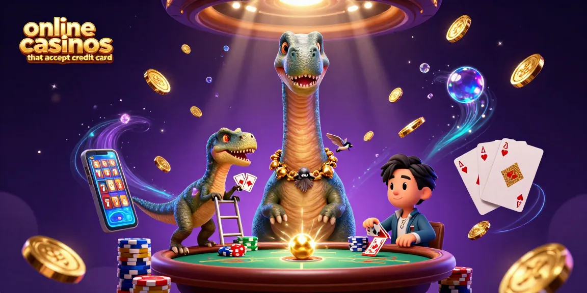 Experience excitement at online casinos that accept credit card with vibrant gaming elements and dynamic action.