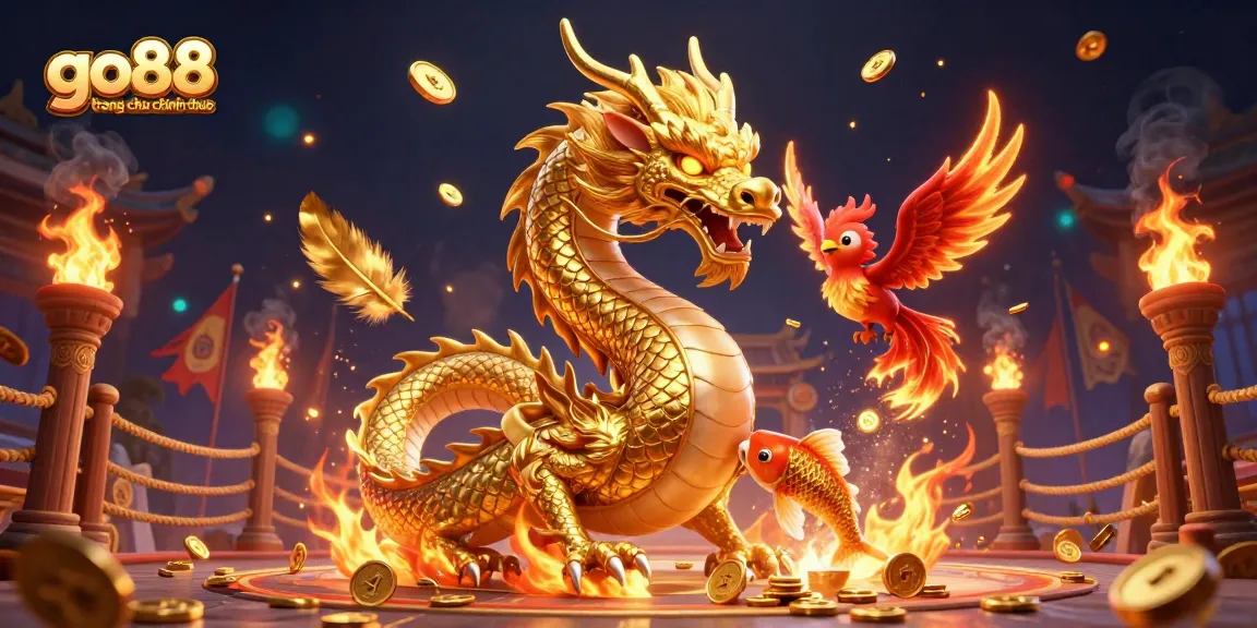 Join the excitement at go88 trang chu chinh thuc with vibrant dragons, phoenixes, and casino treasures.
