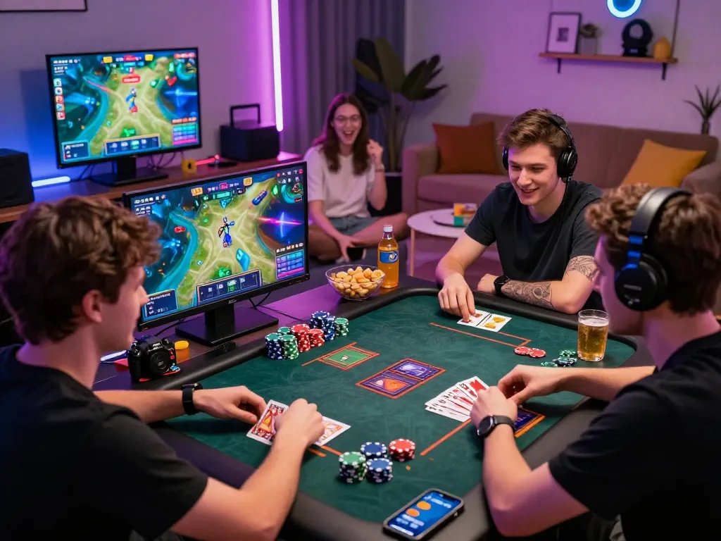 Engaging online gaming scene featuring excitement at 789CLUB for vibrant card games.