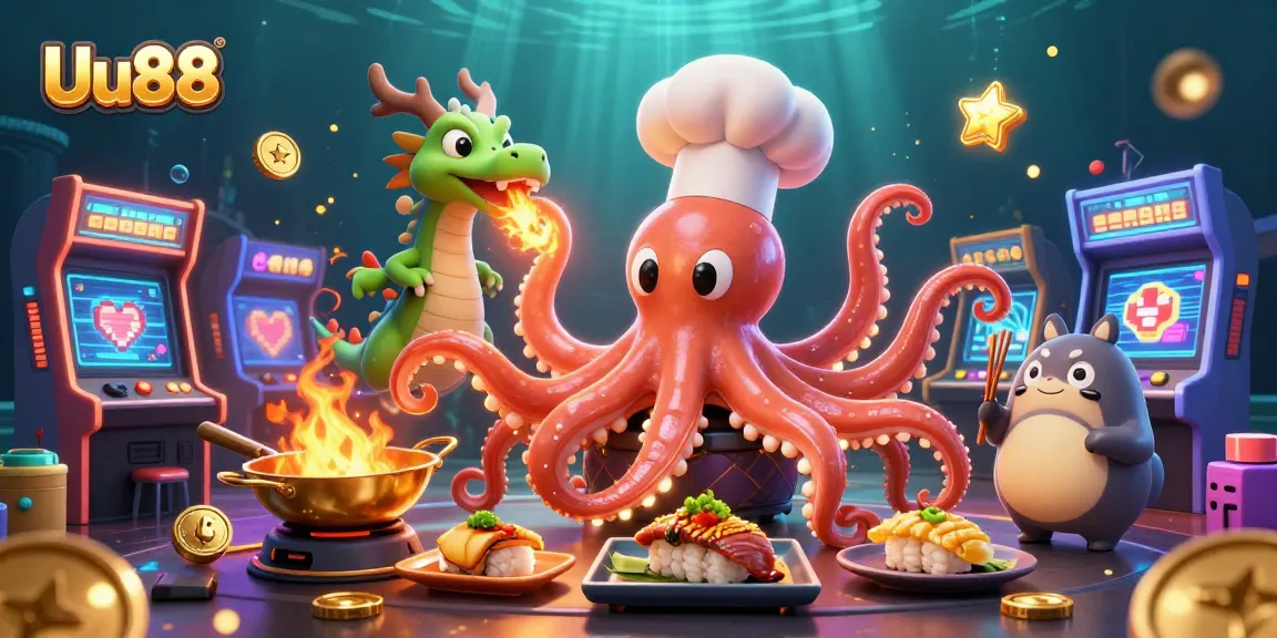 Experience thrilling gameplay at Uu88 with unique characters and vibrant casino elements.
