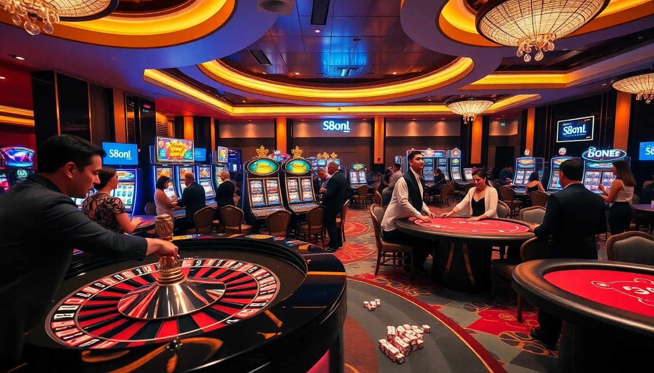 Experience top gambling action at https://s8onl.com/ with thrilling roulette and vibrant slot machines.