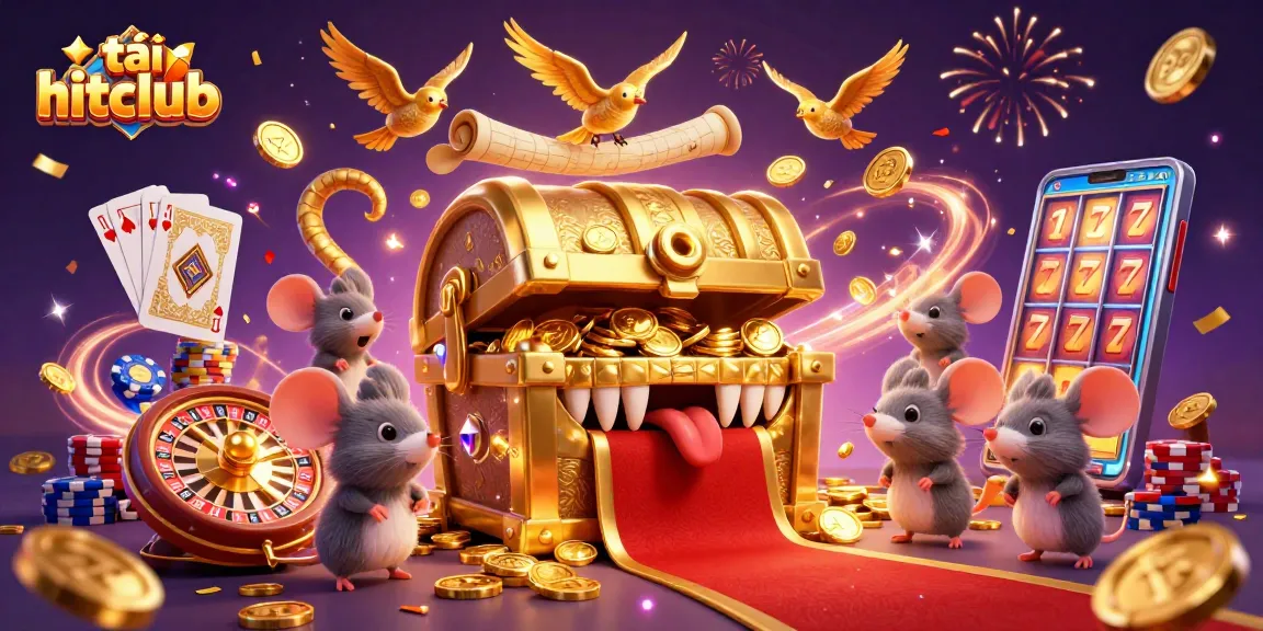 Play and win with tải hitclub that leads adventurers to treasures in this vibrant casino scene!