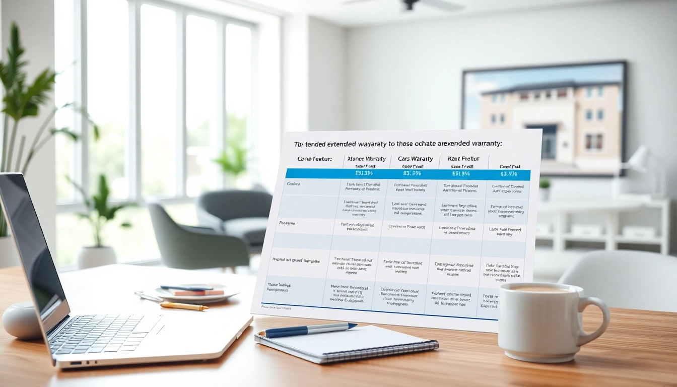 Compare what is the best extended warranty company for cars and homes with sleek charts and diagrams.