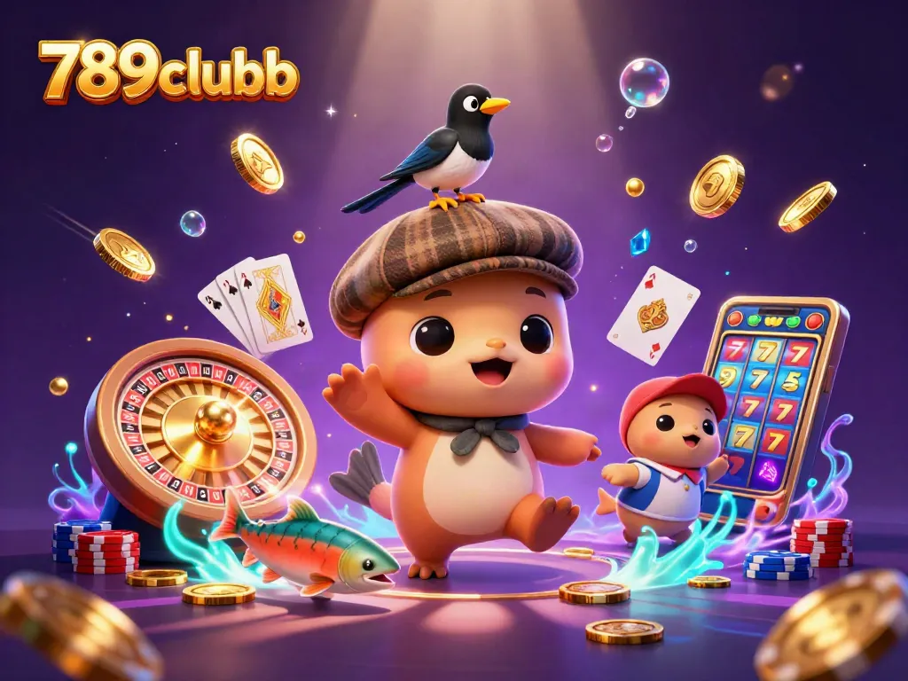 Engage in winning opportunities at 789clubb with vibrant casino characters and lively gaming elements.