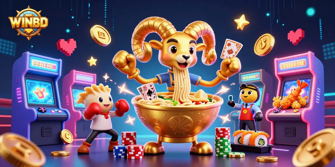 WINBD immerses players in a vibrant online casino with dynamic games and lively characters.