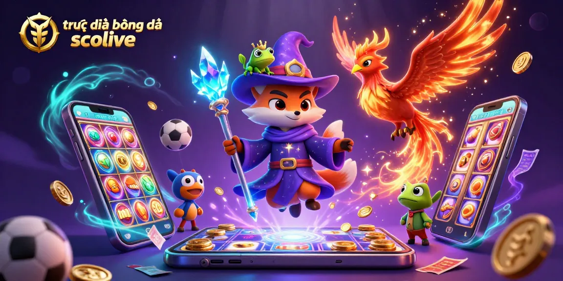 Experience thrilling matches with trực tiếp bóng đá socolive through this dynamic scene featuring captivating gaming elements.