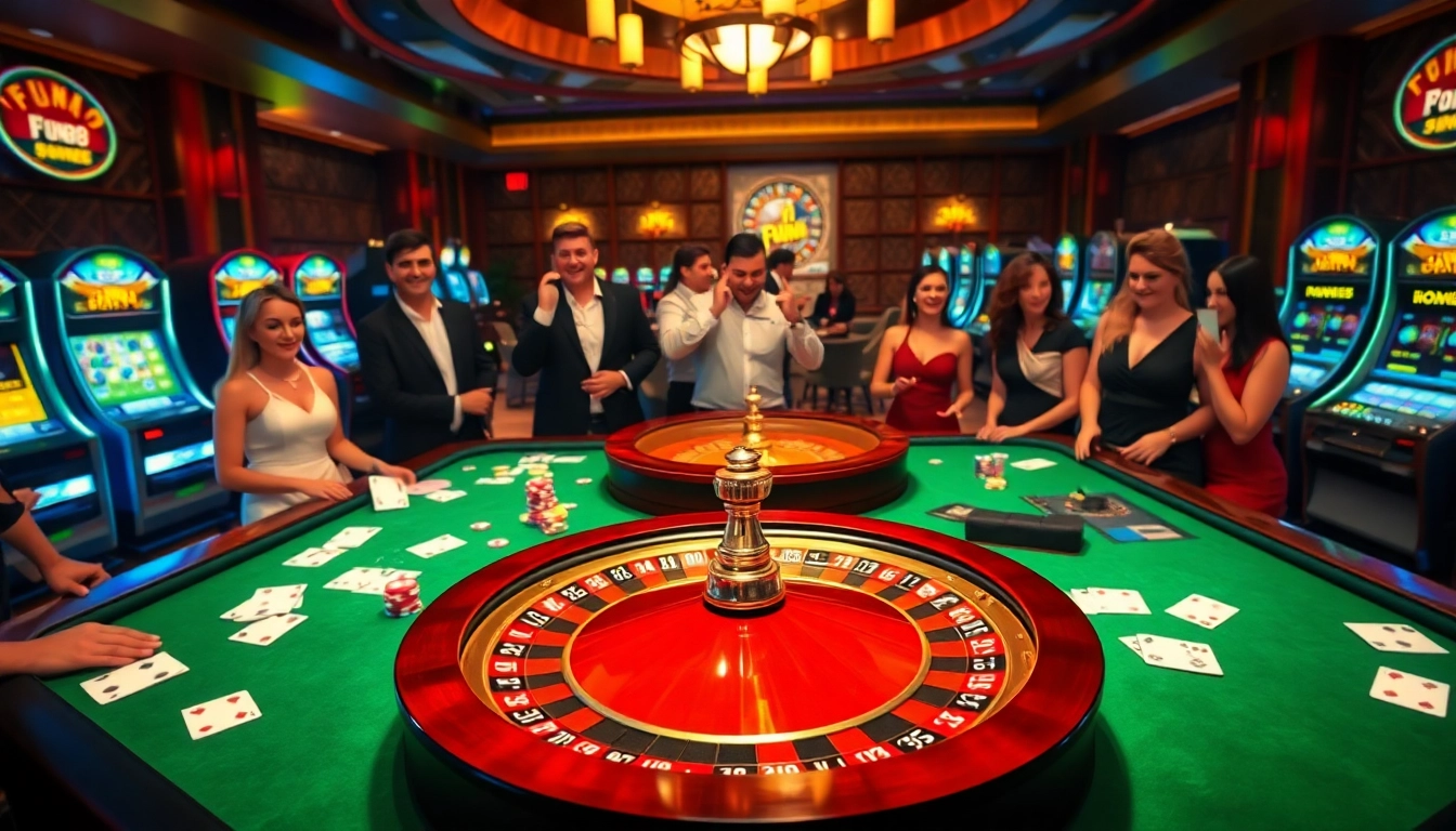 Experience the luxury of online gambling at https://fun88.supply/ with poker chips and roulette excitement.