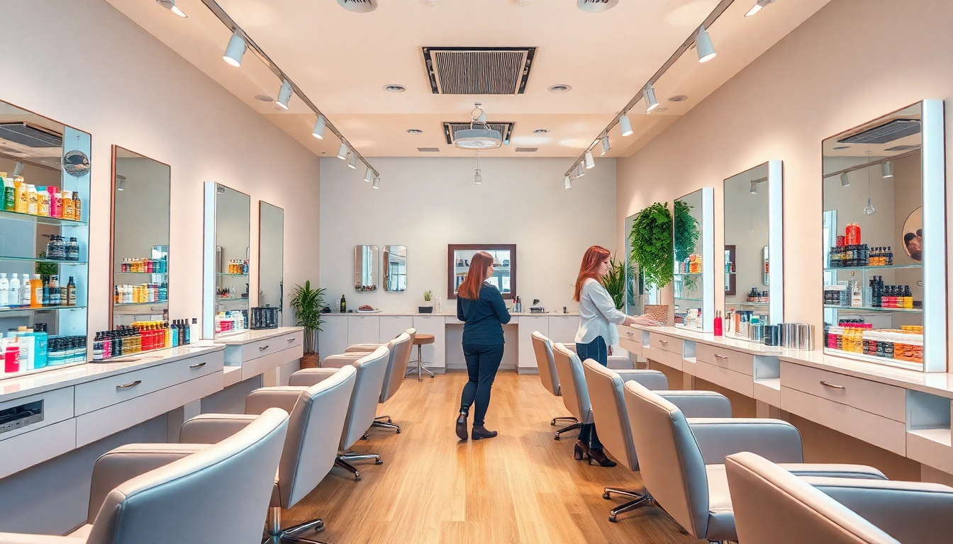 Hair salon reviews highlight a modern, inviting salon atmosphere with professional stylists and quality services.